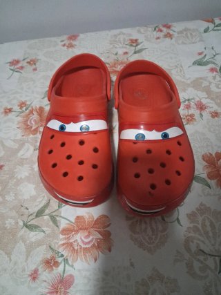 Chanclas Rojas Cars