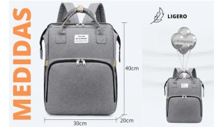 NUEVO SIN ABRIR Mochila Pañalera Bebé con Cambiado