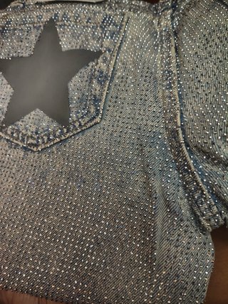 Pantalón ONE DILEMMA con estrellas