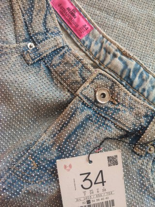 Pantalón ONE DILEMMA con estrellas