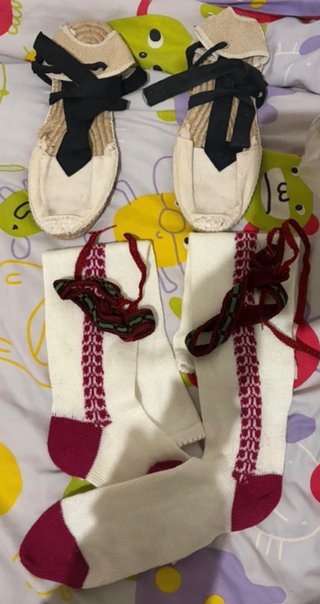 Traje de Fallero Hombre Negro y Beige
