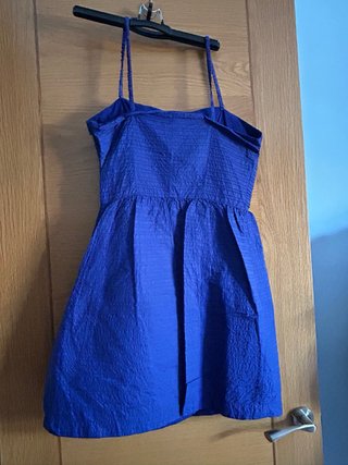 Vestido fiesta Adolfo Dominguez Talla 40 Azul