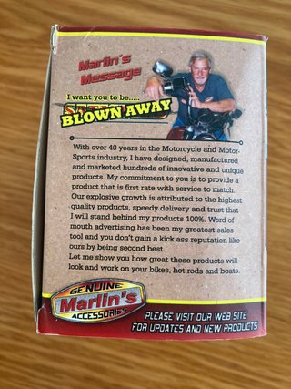 Termómetro Moto Marlin's FLHT