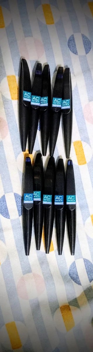 Set di 10 mini biro / penne