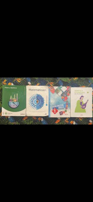 Libros 1°Bachillerato IES Santa María de Alarcos