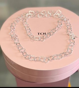 Collar Tous Oso Plata