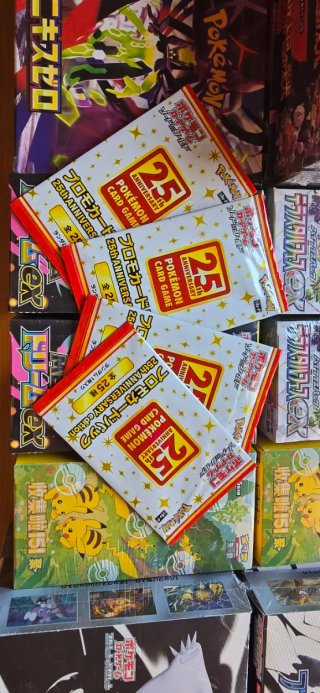 Pokemon 25th Anniversary Pack Tarjeta Japonesa