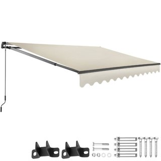 Tenda da sole a bracci snodati Ornella con supporto a parete