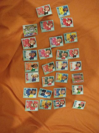 Cromos de fútbol a 0,50€