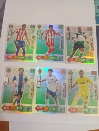 Lote 10 cromos Adrenalyn XL Edición Especial 10/11