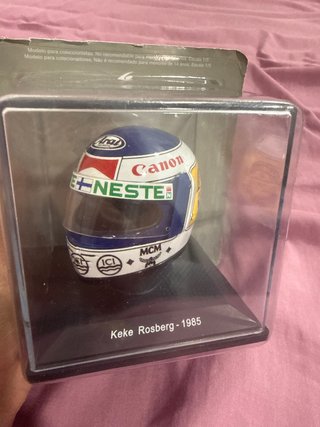 Casco Keke Rosberg 1985 - Réplica Coleccionista