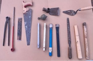 Lote Herramientas Albañilería y Carpintería
