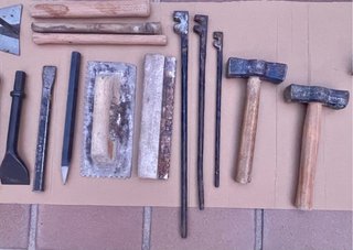 Lote Herramientas Albañilería y Carpintería
