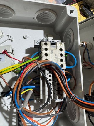 Cuadro de control de bomba