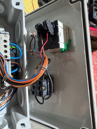Cuadro de control de bomba