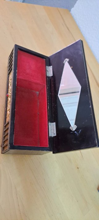 Caja de música joyero vintage