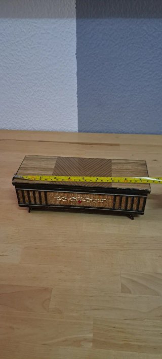 Caja de música joyero vintage