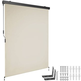 Tenda verticale Eloise con 2 supporti a parete · Tessuto