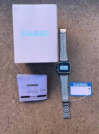 Reloj Casio Digital Acero Inoxidable