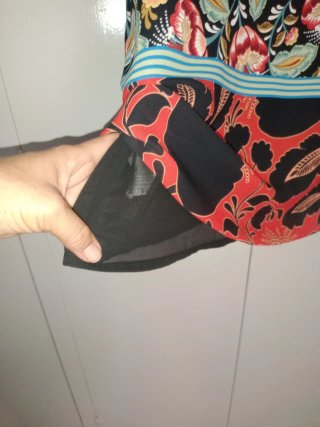 Vestido Mango Estampado Floral Talla m