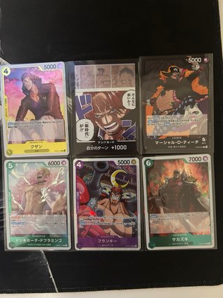 Cartas One Piece