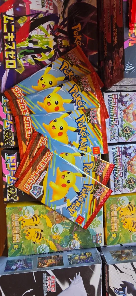 Pack de cartas Pokémon McDonald's Japón