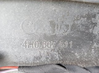 Audi 95900 4h0807211 paragolpes trasero a8 (d2) *
