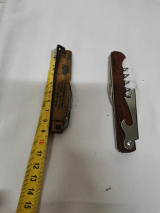 Lote abridor/navaja madera antiguas
