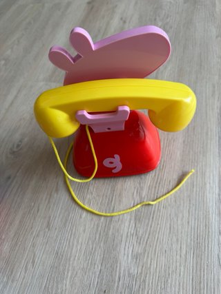Teléfono y micrófono Peppa Pig juguetes