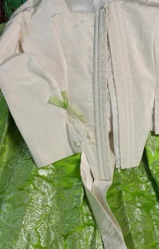 Traje de Fallera Adulta Talla 42-44 verde lima
