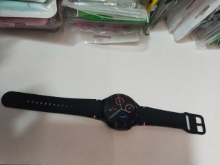 Samsung Galaxy Watch 7 Preto/Vermelho