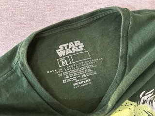 Star Wars Yoda X-Wing talla M unisex