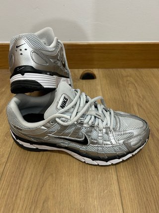 Nike P6000 Plata/Blanco