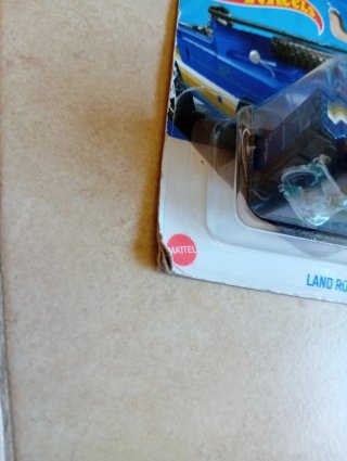 Hot Wheels Land Rover Series II Azul