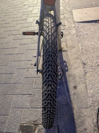 Bicicleta MTB Plata/Azul - Necesita Reparación