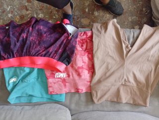 Lote 4 Mallas Deportivas Tallas M y L