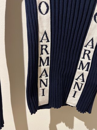 Jersey Emporio Armani Icon Azul Algodón