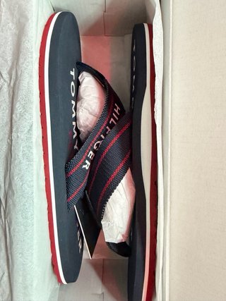 Chancletas Tommy Hilfiger Azul Est. 1985