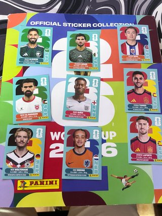 Cromos repetidos Mundial 2026