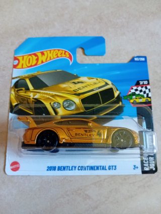 Hot Wheels 2018 Bentley Continental GT3