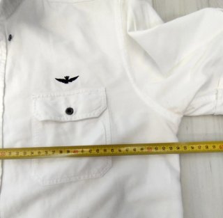 Camisa Aeronautica Militare Blanca Talla L
