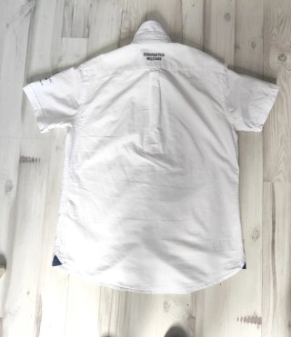 Camisa Aeronautica Militare Blanca Talla L