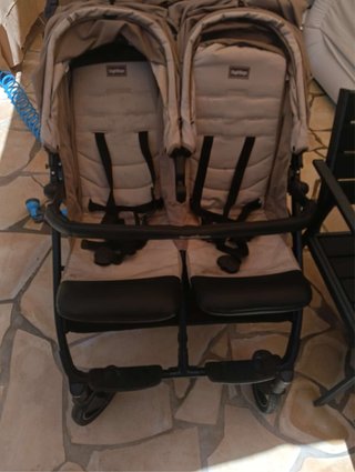 Carro gemelar Peg Perego