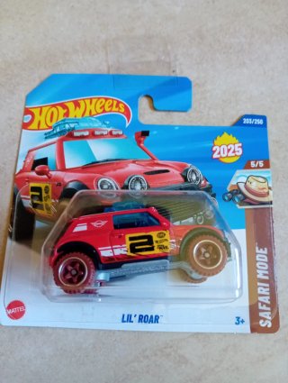 Hot Wheels Lil' Roar Safari Mode 2025