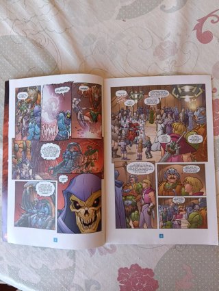 Comic promocional masters of universe