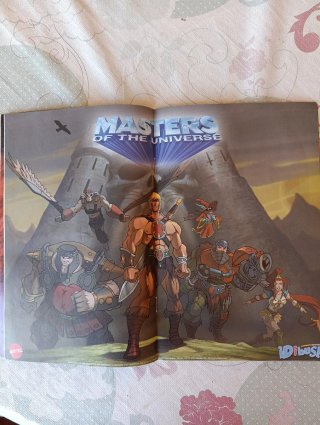 Comic promocional masters of universe
