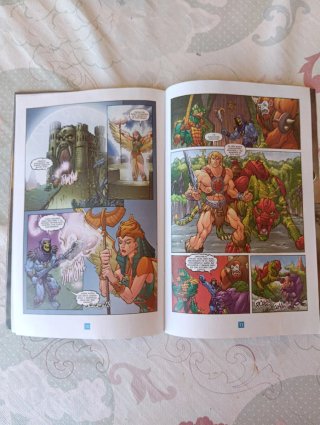 Comic promocional masters of universe