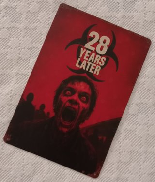 Póster Metal 28 Años Despues Zombie