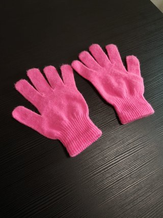 Guantes Niña Fucsia (como nuevos)