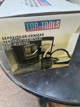 Depósito externo aspirador ceniza